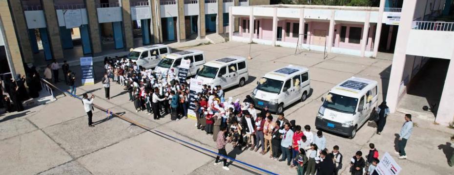  The Humanitarian Department of the Supreme Council Resistance supports people with disabilities in Taiz   